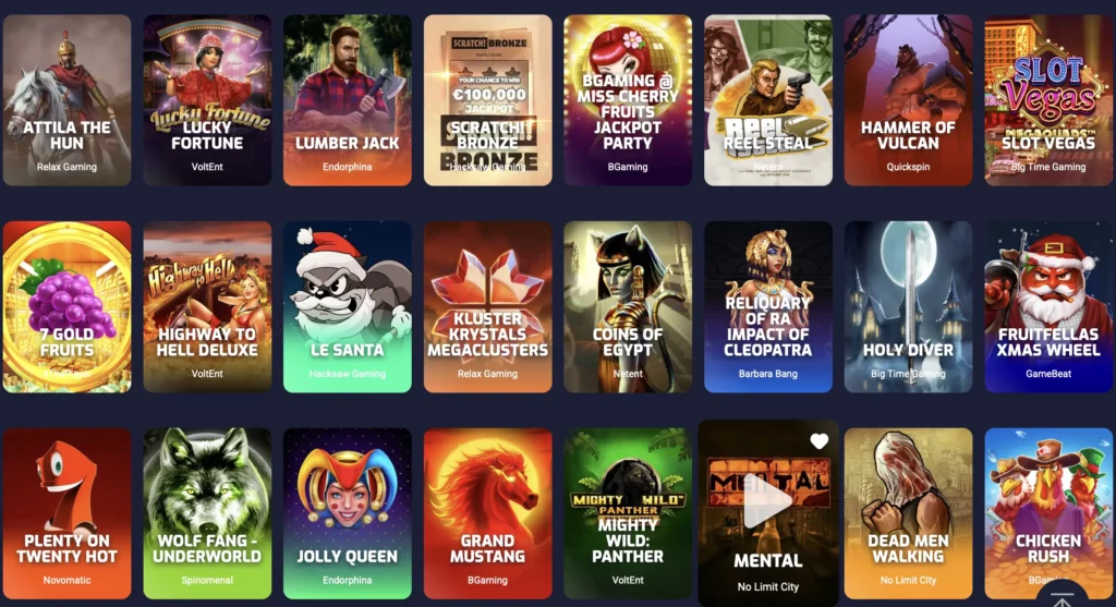 8Spin Casino Games
